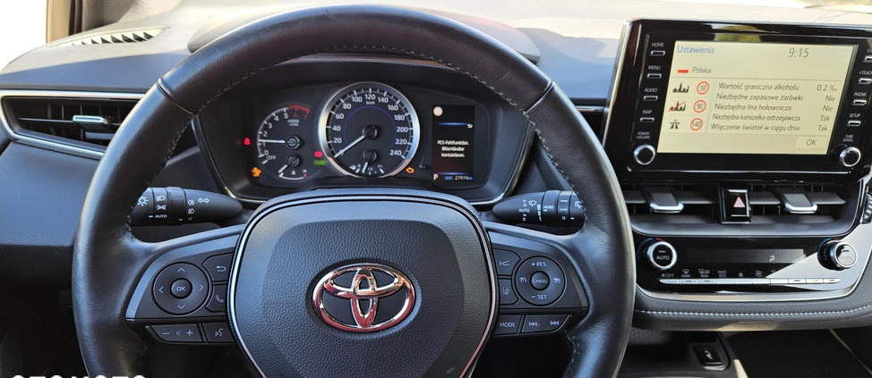 Toyota Corolla cena 59700 przebieg: 27800, rok produkcji 2021 z Biłgoraj małe 46